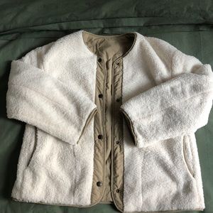 SOLD Uniqlo Reversible Fleece Jacket in XS